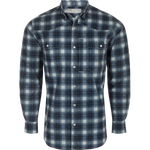 Drake Cinco Ranch Western Plaid Long Sleeve Shirt