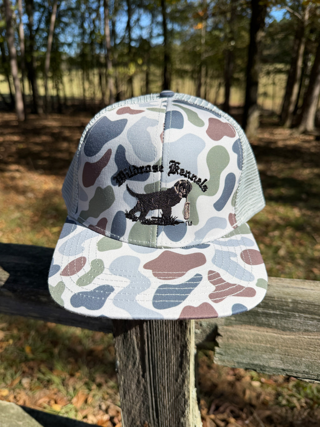 Wildrose Lost Hat Co. Camo Mesh Hat