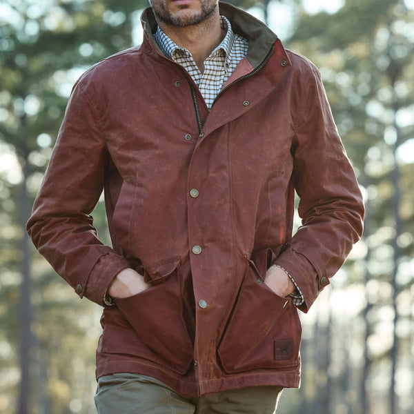 Tom Beckbe - Fox Red Tensaw Jacket – Wildrose Trading Co. Tom Beckbe - Fox Red Tensaw Jacket – Wildrose Trading Co.