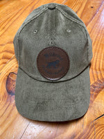 Corduroy Hat with Wildrose Leather Patch