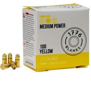 1776 Medium Yellow Load Blanks - 100 Count