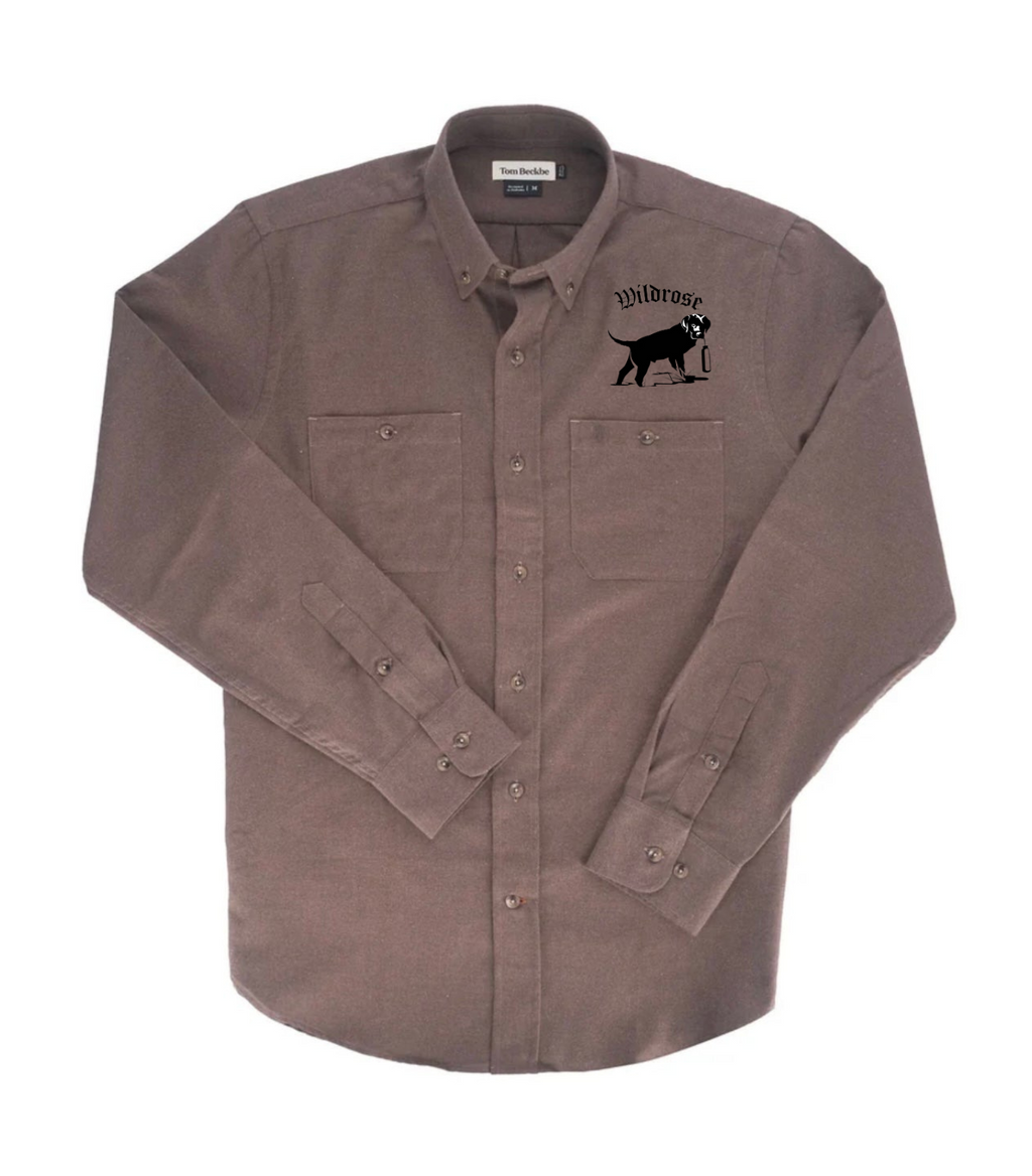 Tom Beckbe - Brushed Cotton Twill Shirt