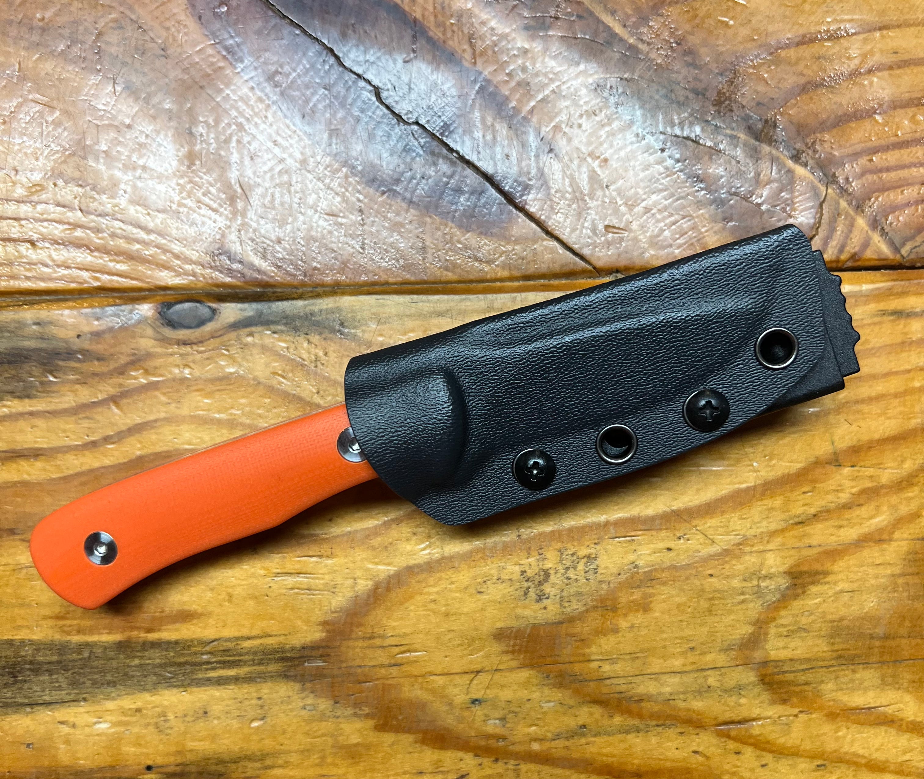 The Bird Knife Orange “ Williams Knife”